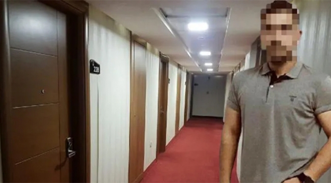 Genç kız otel odasında tacize uğradı