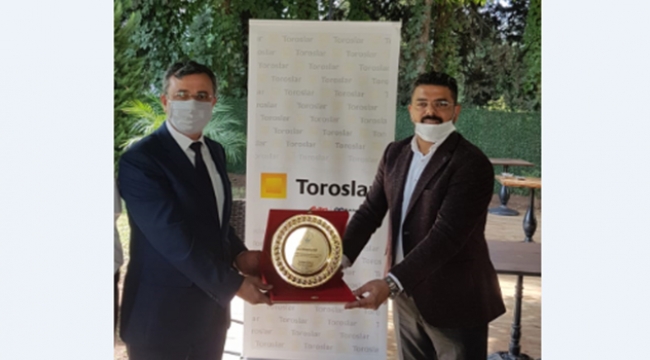 Muhtarlardan Toroslar EDAŞ’a teşekkür plaketi