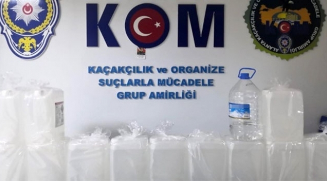 O ilde sahte içki operasyonu
