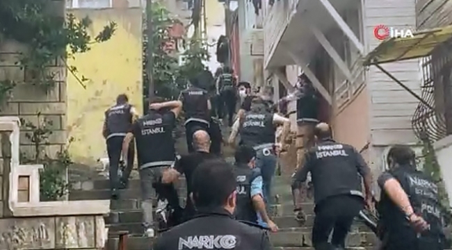 Özel harekat destekli dev narkotik operasyonu!