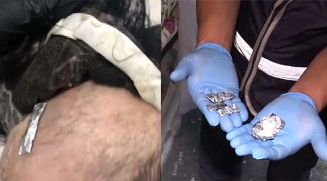 Peruğunun altından öyle bir şey çıktı ki...