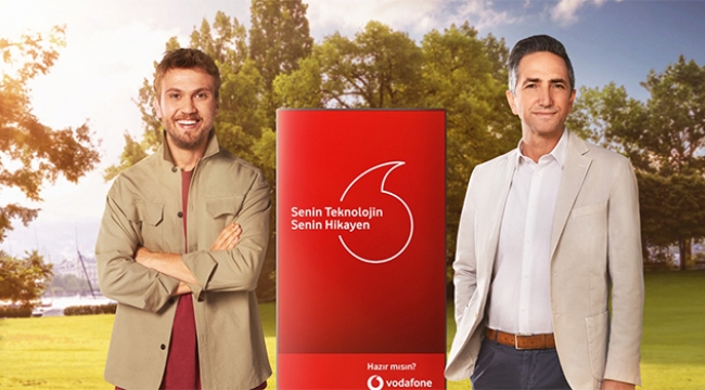 SEVİLEN SANATÇI ARAS BULUT İYNEMLİ, VODAFONE'UN YENİ REKLAM YÜZÜ OLDU
