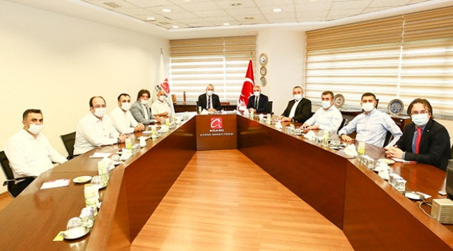 SP’DEN ADANA SANAYİ ODASI’NA ZİYARET