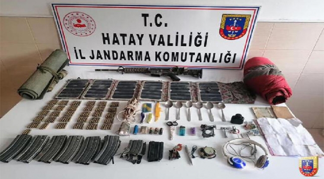 Terör örgütüne ait  M-16 piyade tüfeği ele geçirildi
