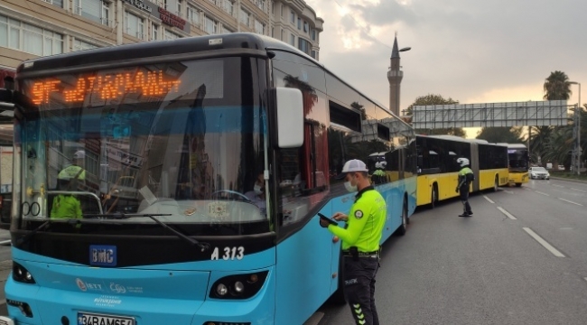 Toplu taşıma araçlarında denetim sıkılaştırıldı