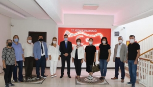 Yangın mağdurlarına moral oldular