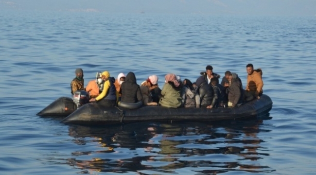 46 düzensiz göçmen kurtarıldı
