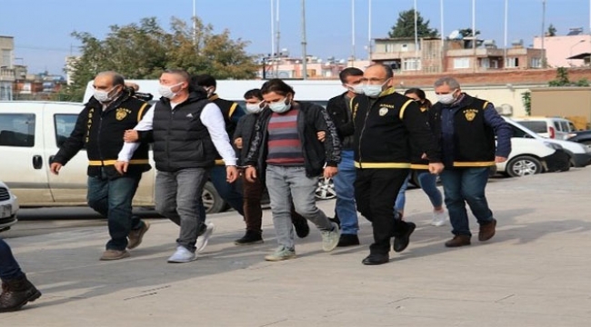 7 firari hükümlü Adana'da yakalandı