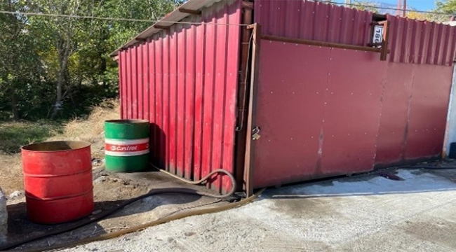 Adana'da 25 ton kaçak akaryakıt ele geçirildi
