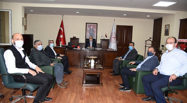 ASKON İL SAĞLIK MÜDÜRÜ NACAR’I ZİYARET ETTİ