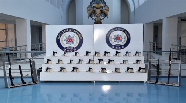 Bir haftalık uygulamada cephanelik ele geçirildi