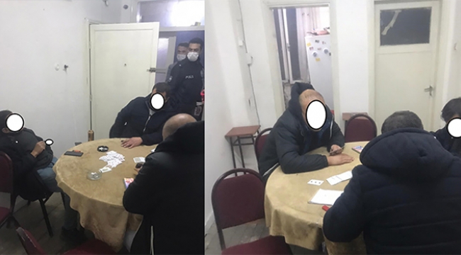 Kumar oynarken yakalandı yaptıkları şaşkına çevirdi