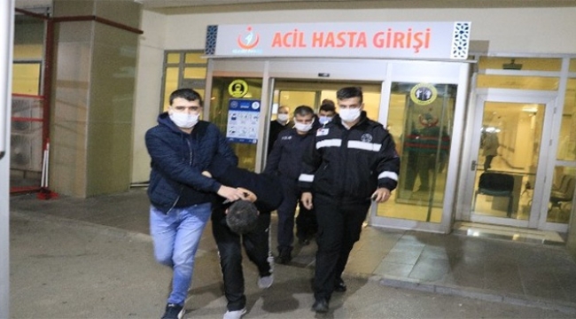 Pandemi servisinden çanta çaldı