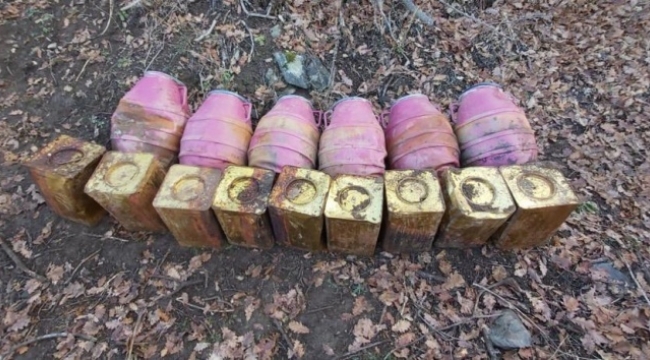 630 kilo amonyum nitrat ele geçirildi