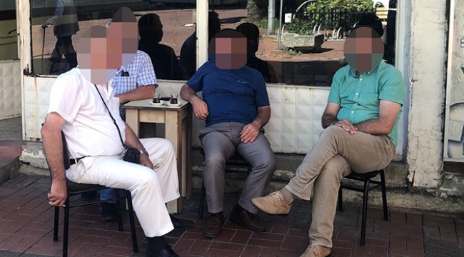 Birden fazla kişinin KALDIRIMDA OTURMASI YASAK