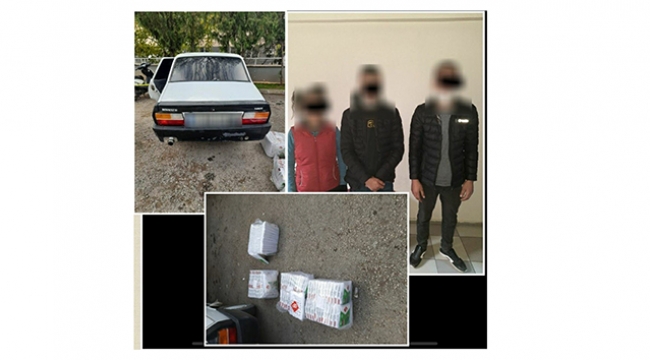 Çalıntı araca benzin alıp parasını ödemeden kaçtılar