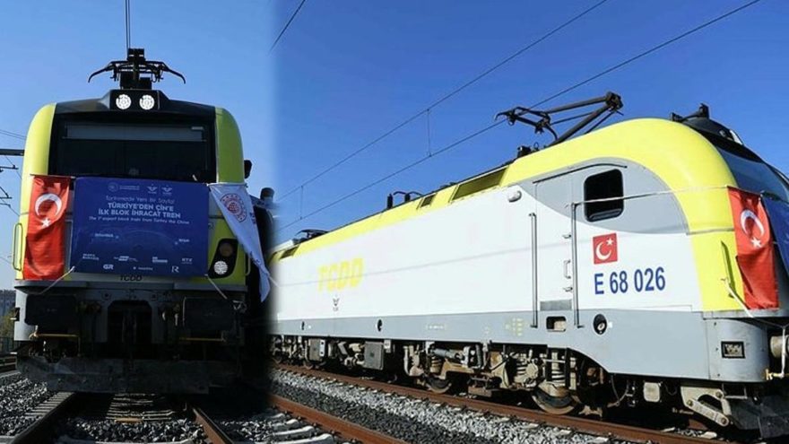 İlk ihracat treni Gürcistan'a ulaştı