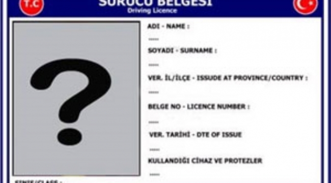 Sahte yabancı ehliyet ile yakalandı