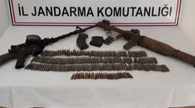 Teröristlere ait mühimmat ele geçirildi!