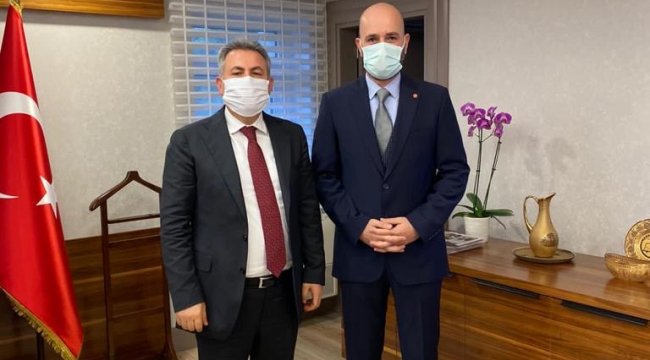 Vali Elban’dan İşkar Grup’a destek