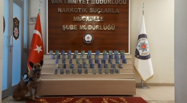 28 kilo 700 gram eroin maddesi ele geçirildi