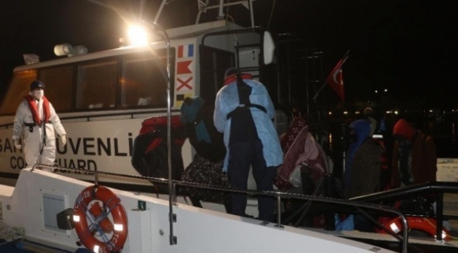 38 göçmen kurtarıldı
