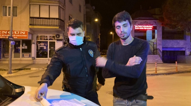 Alkollü sürücü yaklaşık 5 kilometre sonra yakalandı