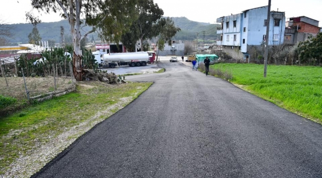 Çukurova’da 6 mahallede asfalt çalışması