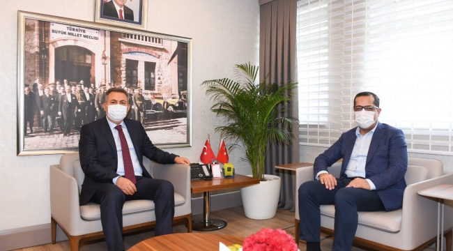 DİLSİZ’DEN VALİ ELBAN’A ZİYARET
