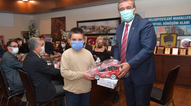 Mehmet sordu Başkan cevapladı