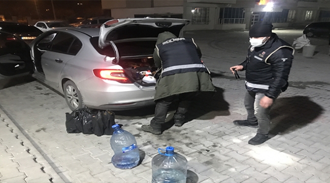 Sahte içki üretilen evde patlama