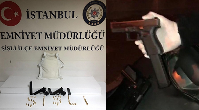 Saldırı hazırlığındaki iki silahlı şahıs yakalandı