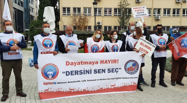 ‘SEÇMELİ DERSLERLE İLGİLİ DAYATMAYA GEÇİT VERMEYECEĞİZ!’