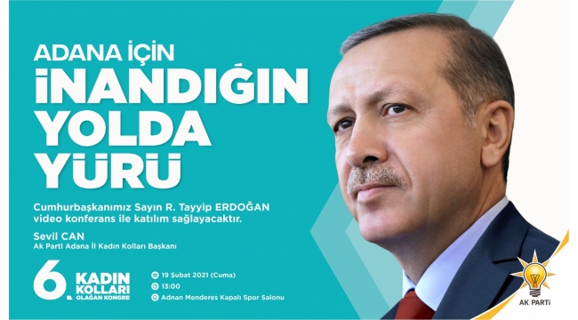 AK PARTİ KADIN KOLLARINDA KONGRE HEYECANI