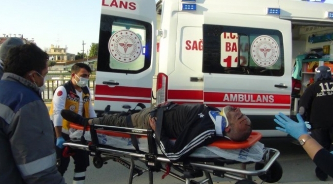 Alkollü sürücü ölümden döndü