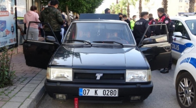 'Dur' ihtarına uymayıp polise ateş etti