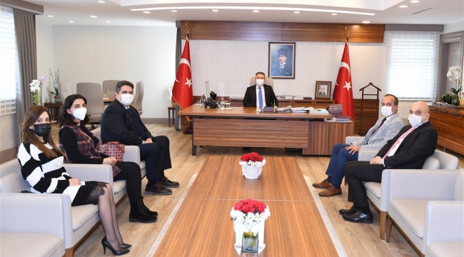 ECZACILAR ODASINDAN VALİ ELBAN’A ZİYARET