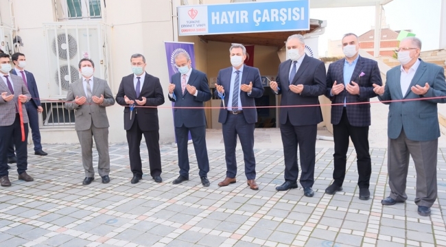 "Hayır Çarşısı" dualarla açıldı