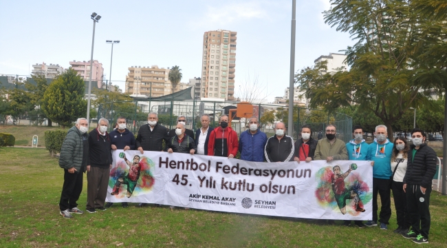 Hentbol Federasyonu’nun 45.Kuruluş Yıldönümü Adana’da da kutlandı