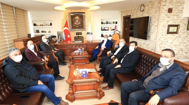 HÜDAPAR İL BAŞKANI DEMİR'DEN ÇALIŞKAN'A ZİYARET