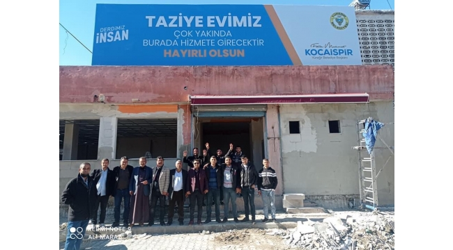 Kocaispir'den 19 Mayıs Mahallesi'ne Taziye Evi