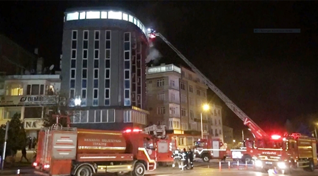 Otel odasında intihar girişimi