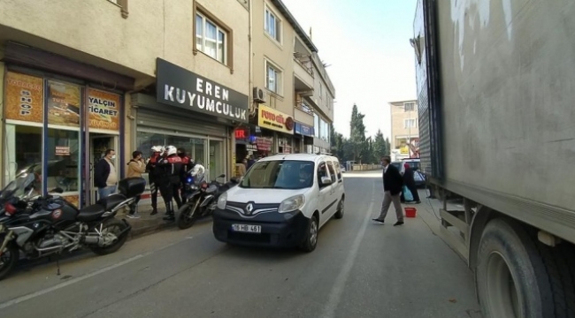 Pompalı tüfekle soygun