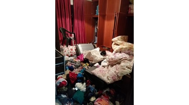Suriyeli ailenin evine hırsız girdi
