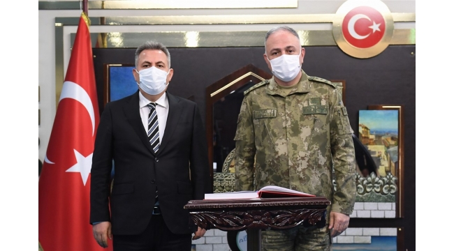 2. ORDU KOMUTANINDAN VALİ ELBAN’A ZİYARET
