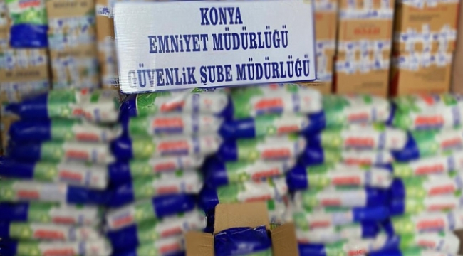 26 ton sahte deterjan ele geçirildi