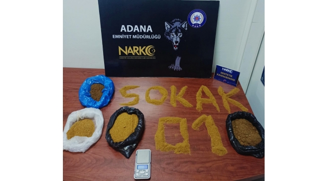 5 kilo metamfetamin, 3 kilo bonzai ele geçirildi