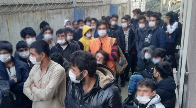 90 düzensiz göçmen yakalandı