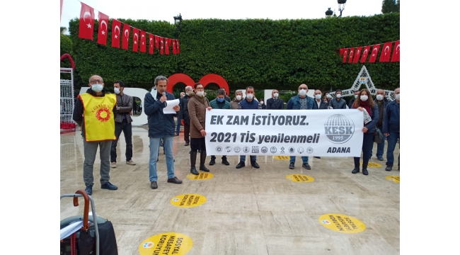 ''Ek zam istiyoruz"