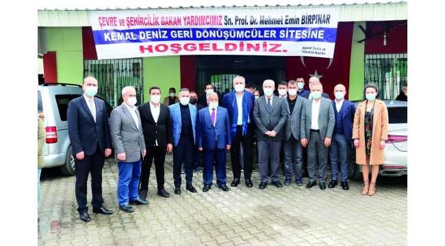 “GERİ DÖNÜŞÜM TESİSLERİNİ” ZİYARET ETTİ